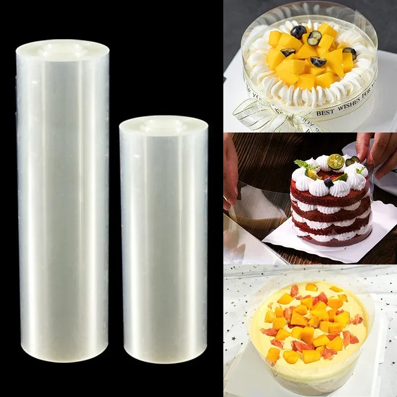 Cake Collars Transparent Mousse Cake Surround Film