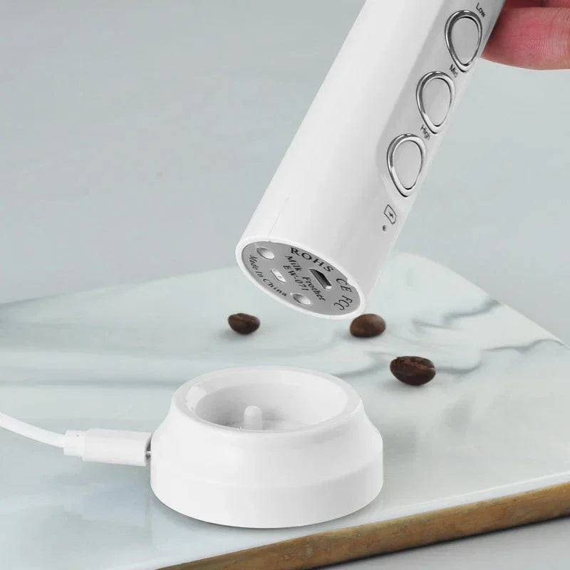 3 In 1 Wireless Handheld Electric Milk Foam Machine