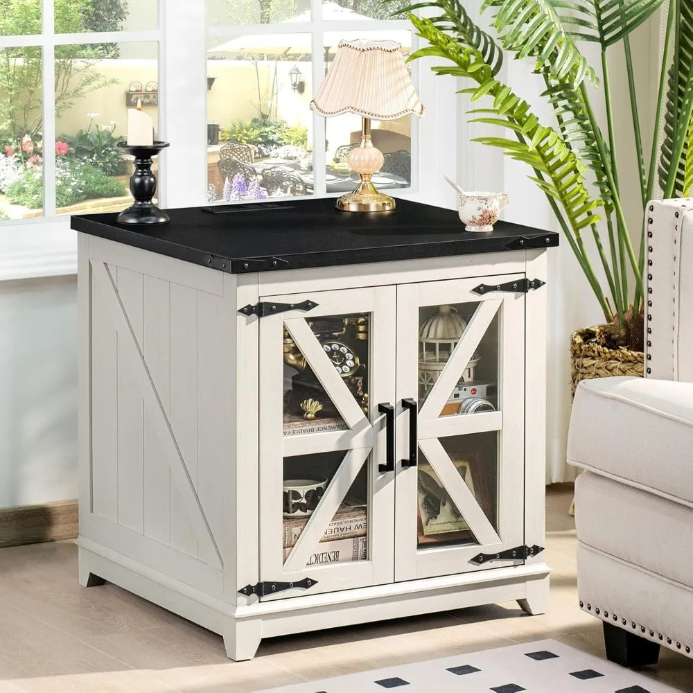 Farmhouse Coffee Table and End Tables 3 Pieces
