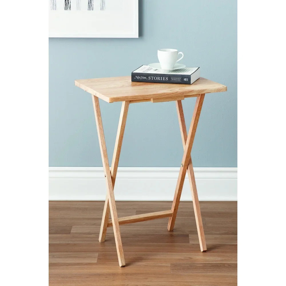 Indoor Folding TV Tray Table Portable Compact