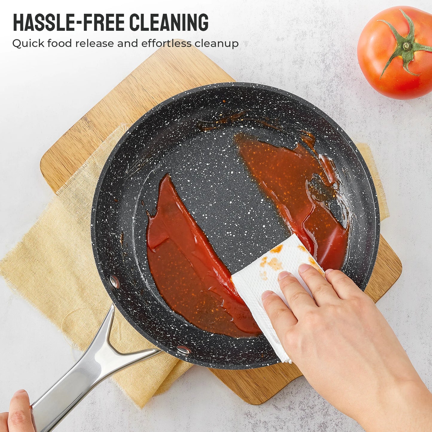 Induction Cookware Nonstick, 10-Piece Set