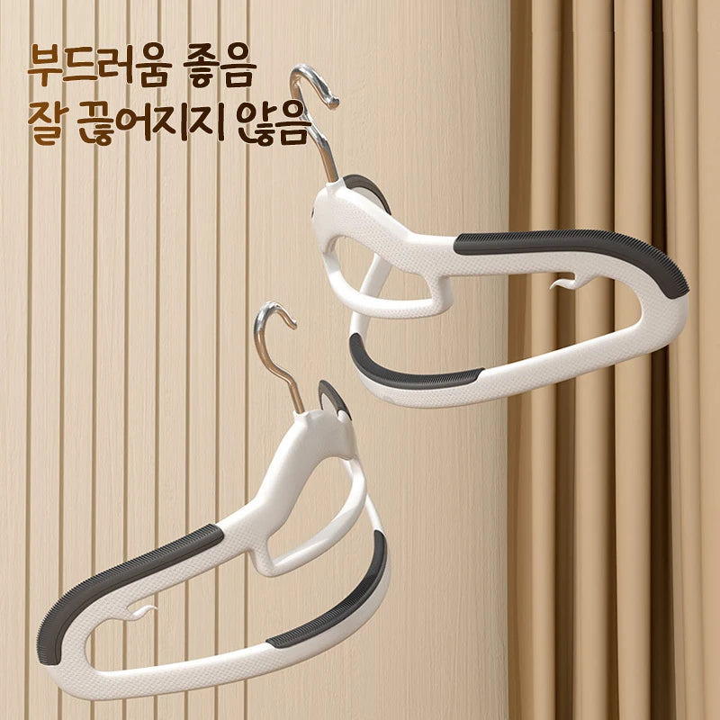 10PCS Clothes Hangers Non-slip