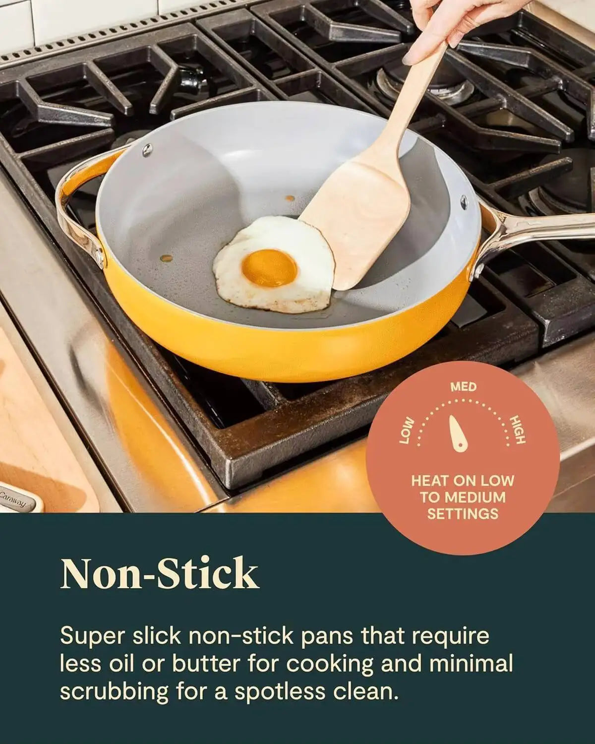 Nonstick Ceramic Cookware Set (12 Piece)