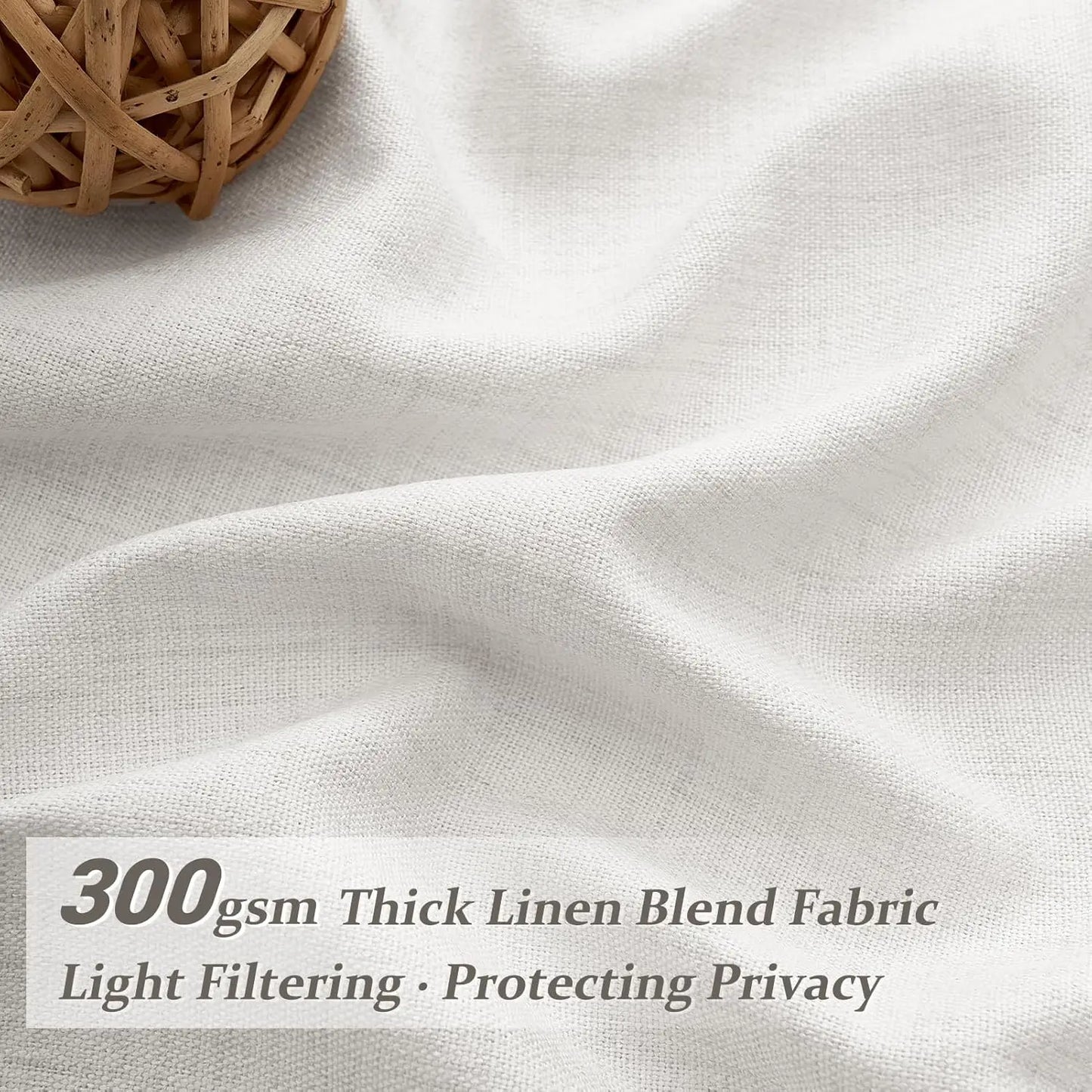 Pleated 70 x 96 Inch Curtains 2 Panel Set for Bedroom