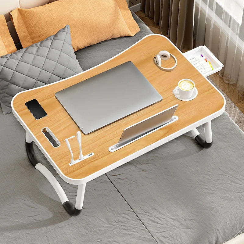 Foldable And Portable Laptop Desk with USB