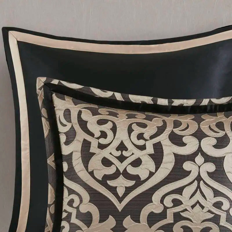 8PCS King Jacquard Comforter Set