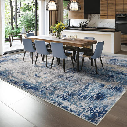 Living Room Area Rugs Large Modern Abstract