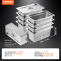 8 Pack 6 Buffet Chafing Dishes 6 Inches Deep