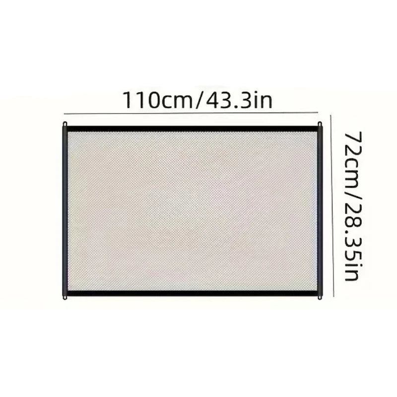 Portable Pet Barrier Fence Breathable Mesh