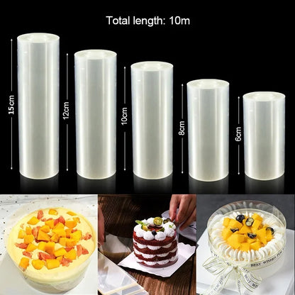 Cake Collars Transparent Mousse Cake Surround Film