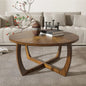 Round Wood Coffee Table