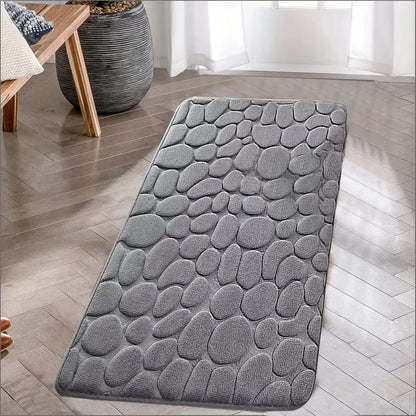1 Cobblestone Design Kitchen Mat Anti-Skid Rug
