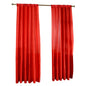 Solid Satin Door Window Curtain Semi-shading