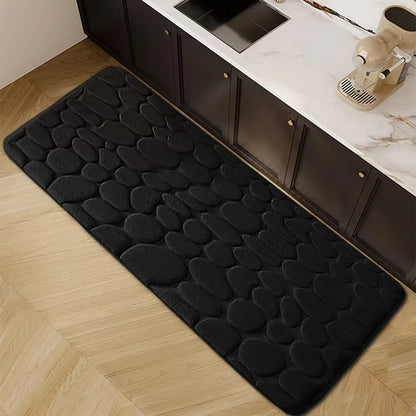 1 Cobblestone Design Kitchen Mat Anti-Skid Rug