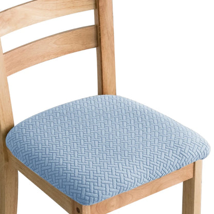 Removable Jacquard Dining Room Chair Seat Covers
