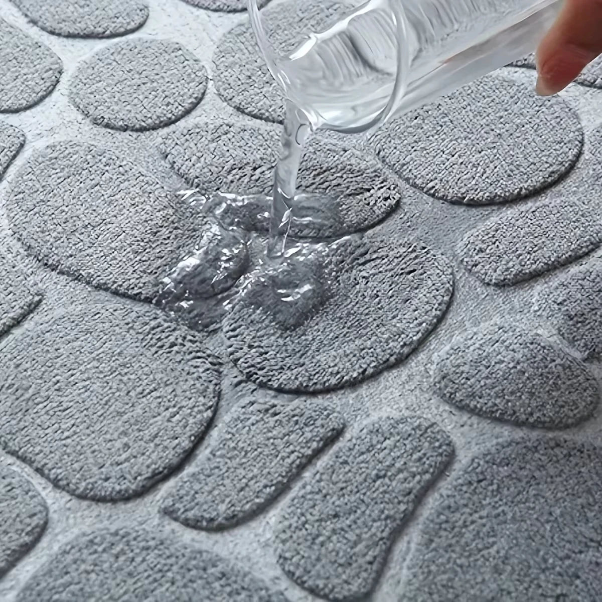 1 Cobblestone Design Kitchen Mat Anti-Skid Rug