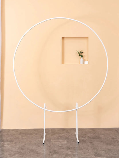 Iron Arch Background Balloon Birthday Party Stand