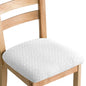 Removable Jacquard Dining Room Chair Seat Covers
