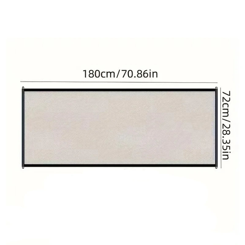 Portable Pet Barrier Fence Breathable Mesh