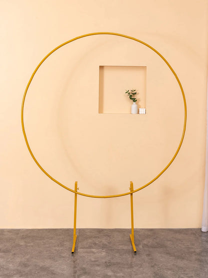Iron Arch Background Balloon Birthday Party Stand
