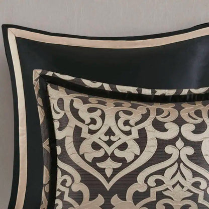 8PCS King Jacquard Comforter Set
