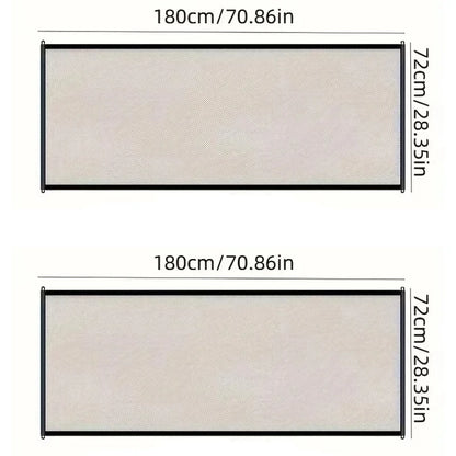 Portable Pet Barrier Fence Breathable Mesh